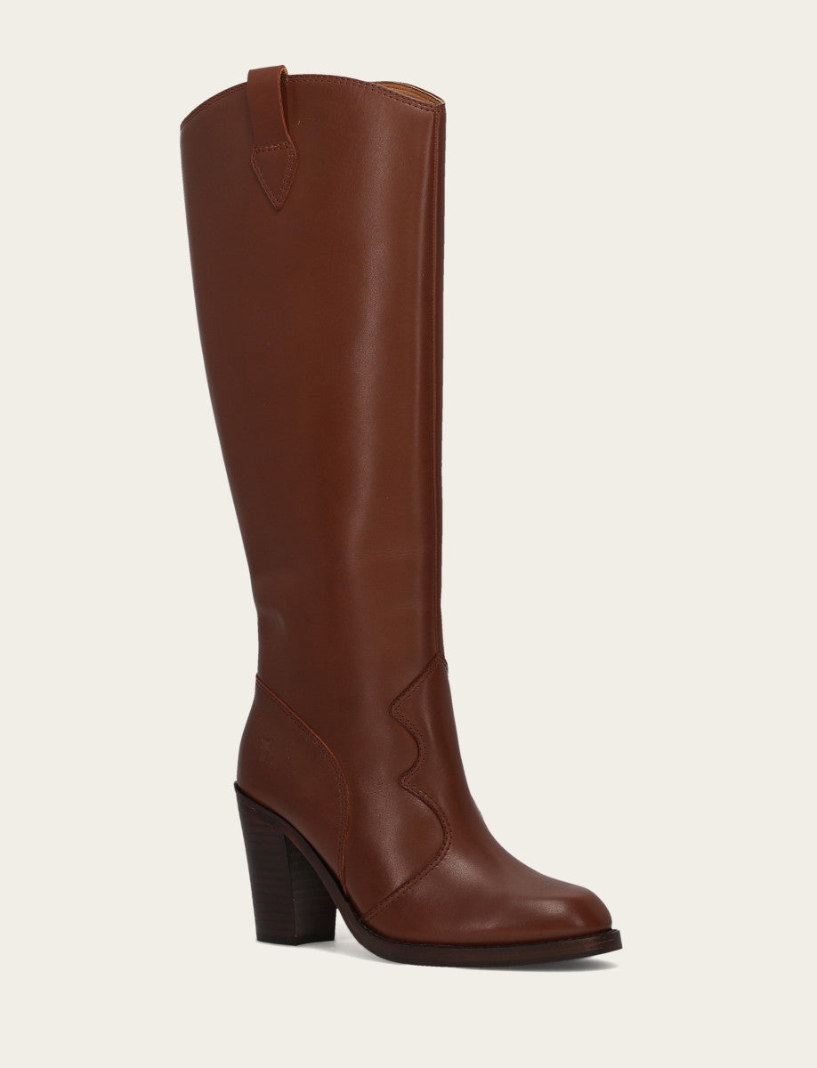 Frye Women's Walnut Corinne Tall Boot / Walnut