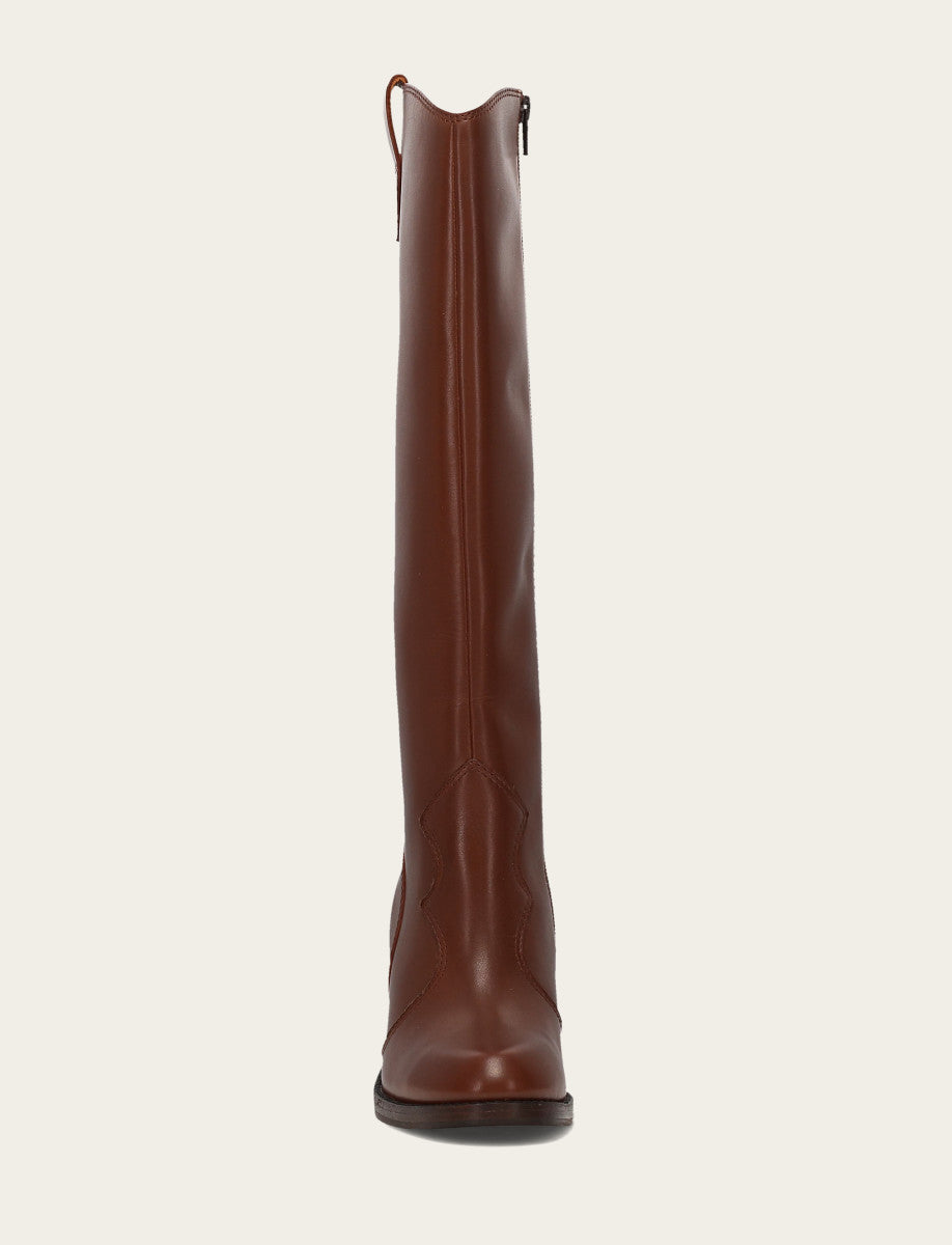 Frye Women's Walnut Corinne Tall Boot / Walnut