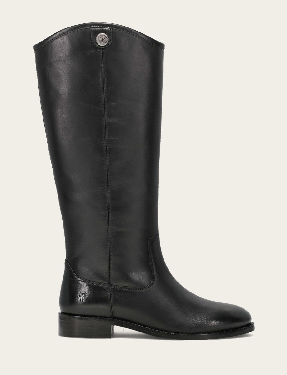 Frye Women’s Black Wide Calf Melissa Button 2 Tall Boots | Frye / Black