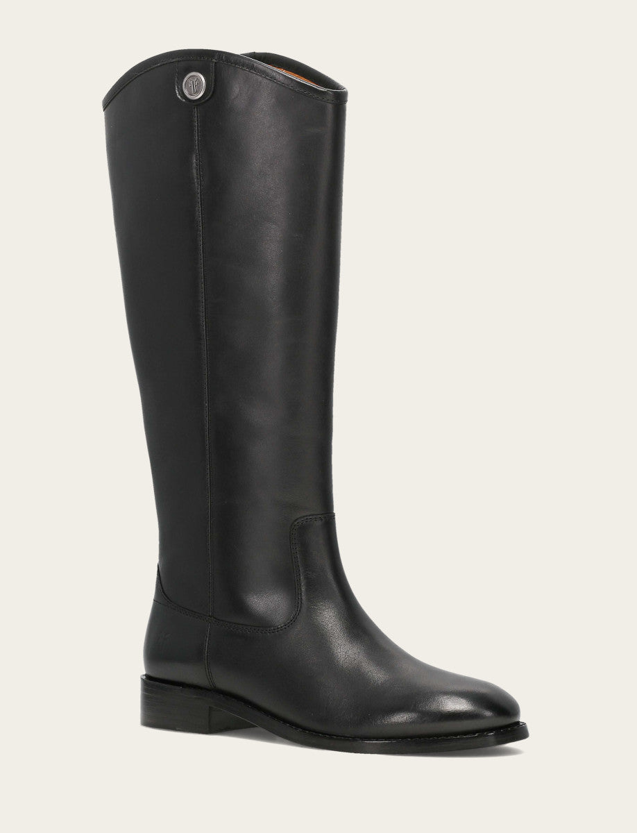 Frye Women’s Black Wide Calf Melissa Button 2 Tall Boots | Frye / Black