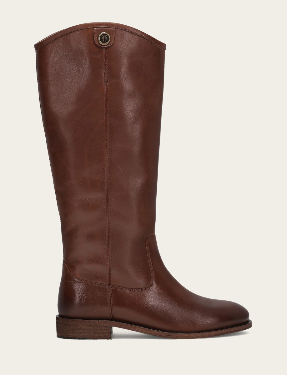 Frye Women’s Cognac Wide Calf Melissa Button 2 Tall Boots | Frye / Cognac