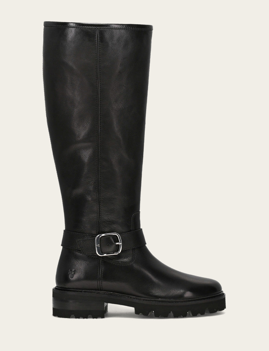 Frye Women's Black Olivia Buckle Tall Boot / Black
