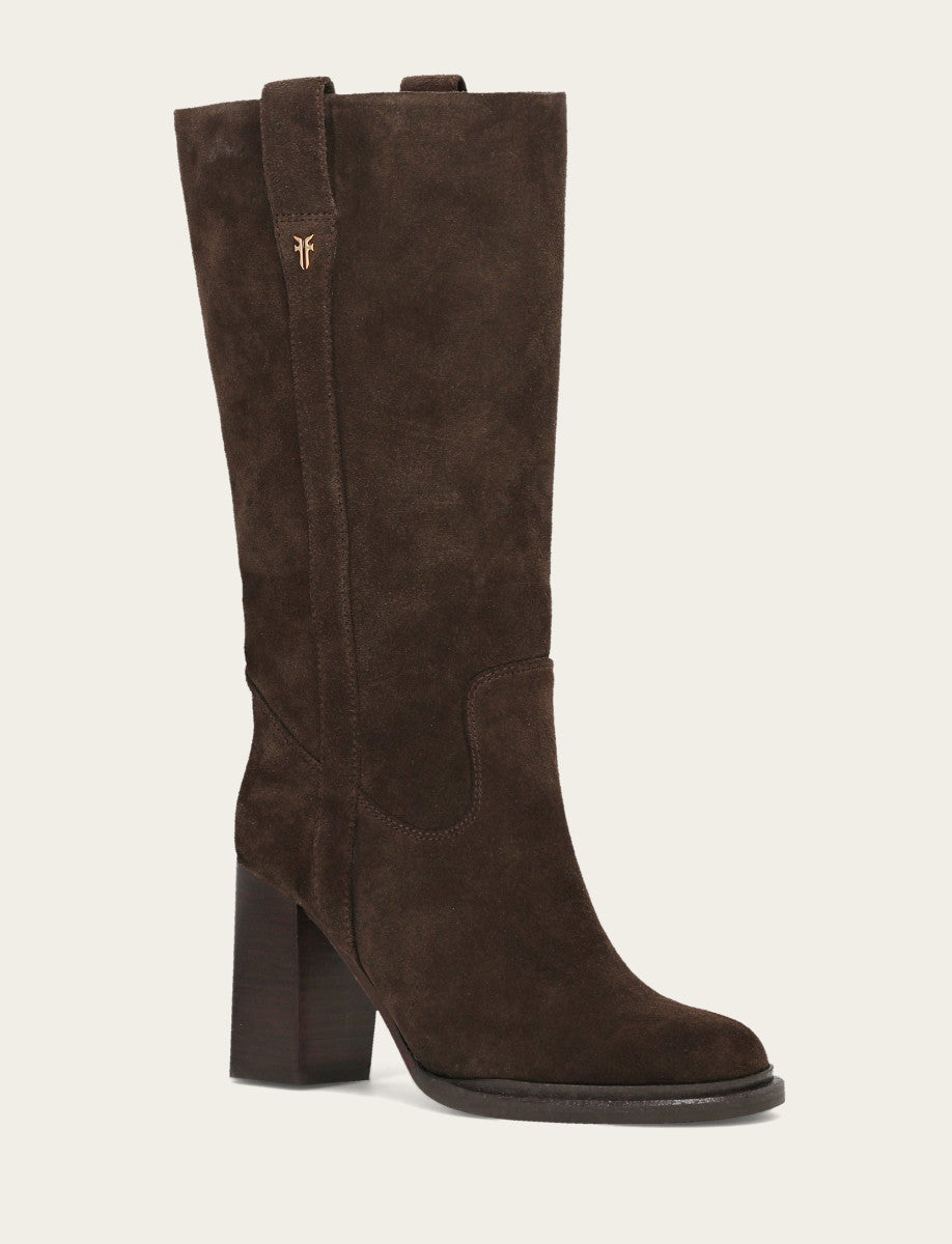 Frye Women's Dark Brown Alex Slouchy Mid Boot / Dark Brown