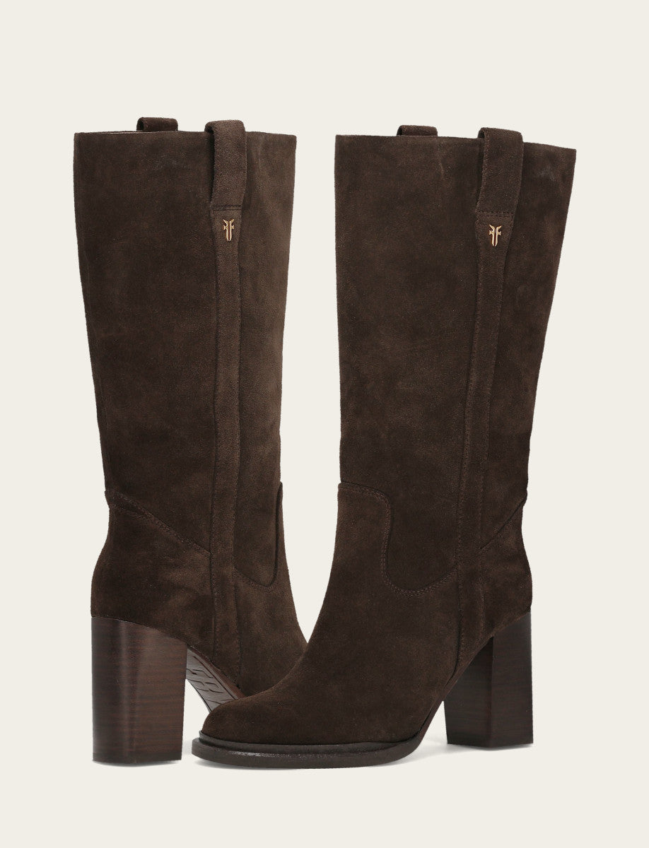 Frye Women's Dark Brown Alex Slouchy Mid Boot / Dark Brown