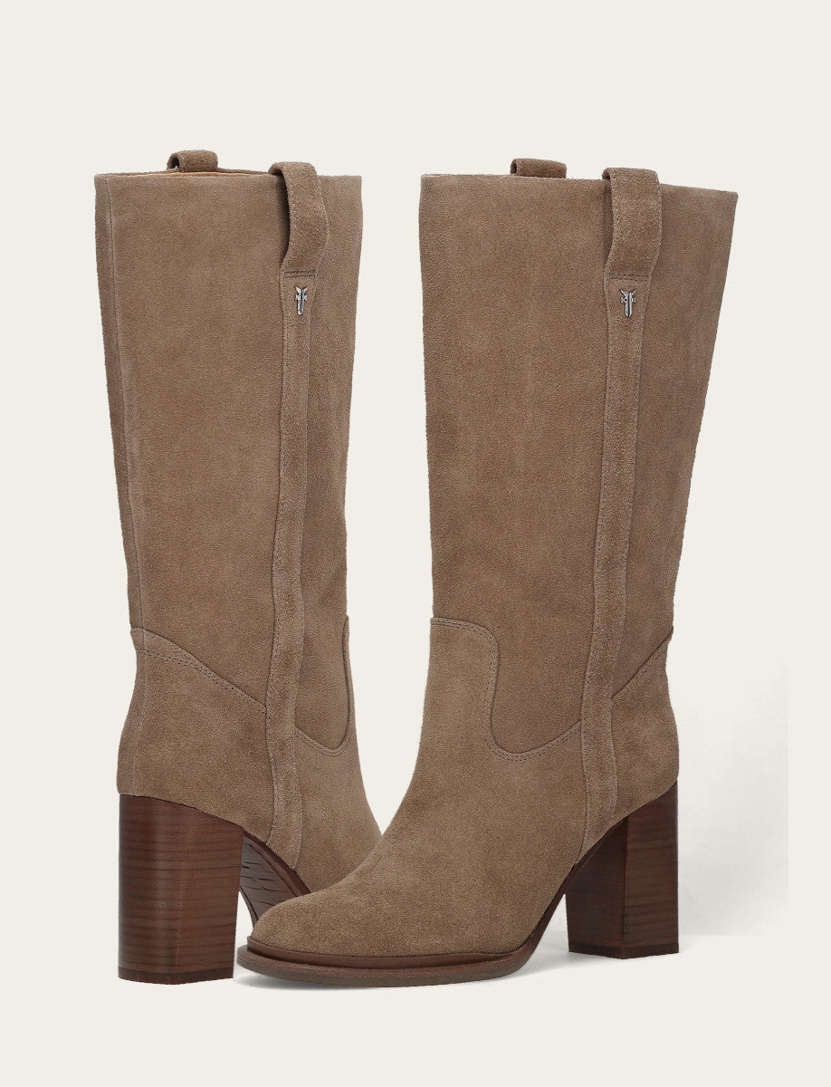 Frye Women's Dark Taupe Alex Slouchy Mid Boot / Dark Taupe