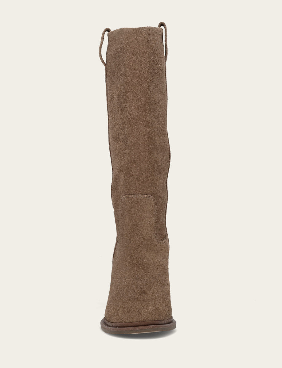 Frye Women's Dark Taupe Alex Slouchy Mid Boot / Dark Taupe