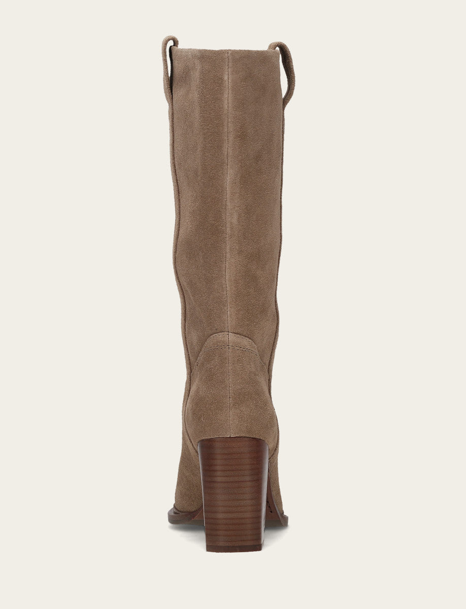 Frye Women's Dark Taupe Alex Slouchy Mid Boot / Dark Taupe