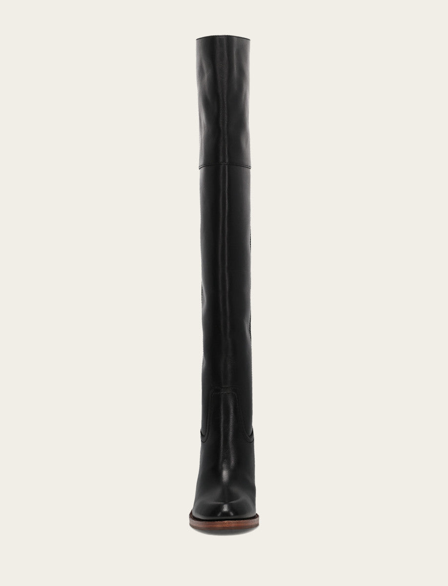 Frye Women's Black Corinne Over The Knee Boot / Black