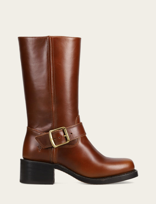 Frye Women's Saddle Campus Buckle Boot / Saddle