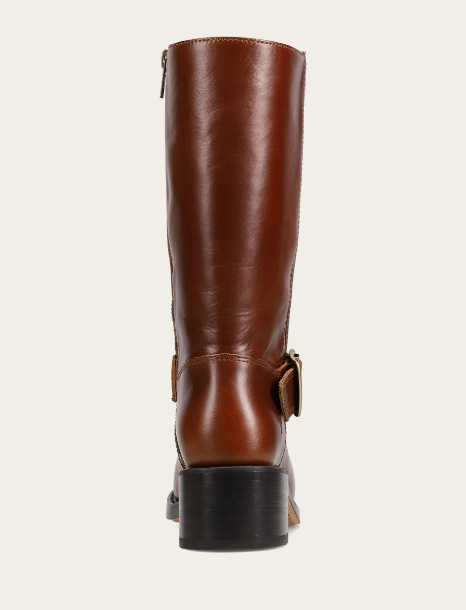 Frye Women's Saddle Campus Buckle Boot / Saddle