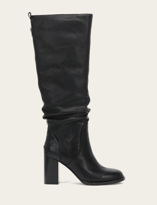 Frye Black Alex Softy Tall Wide Calf Boot / Black