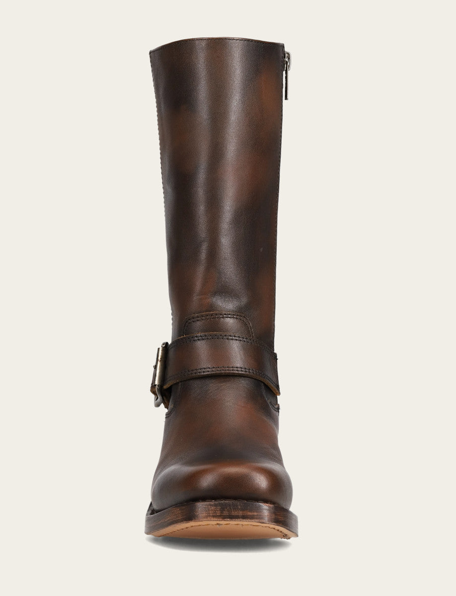 Frye Women's Dark Brown Campus Buckle Boot / Dark Brown