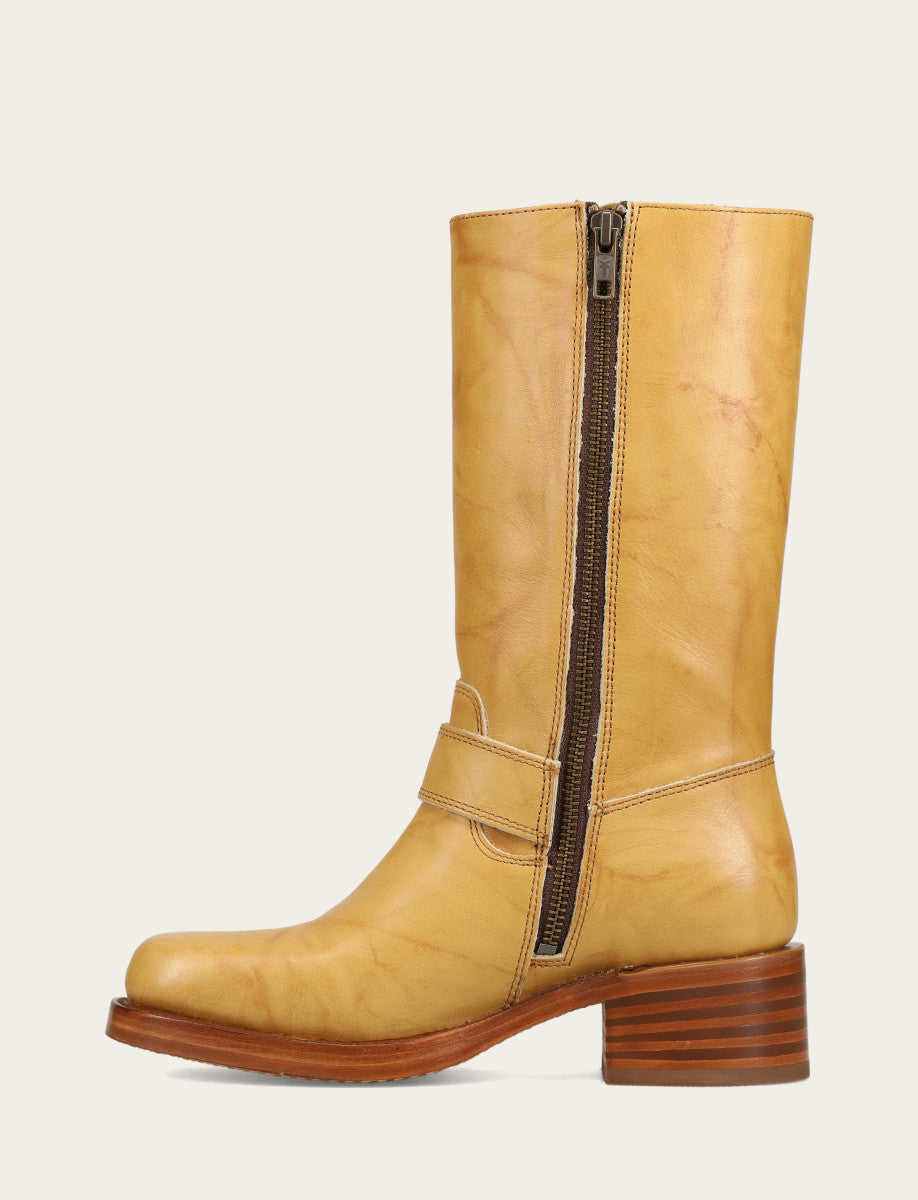 Frye Women's Banana Campus Buckle Boot / Banana
