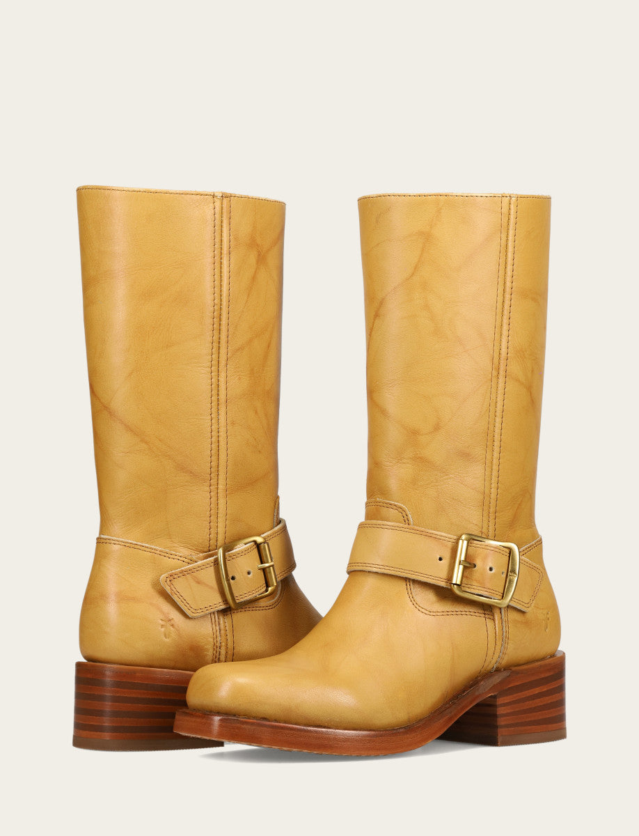 Frye Women's Banana Campus Buckle Boot / Banana
