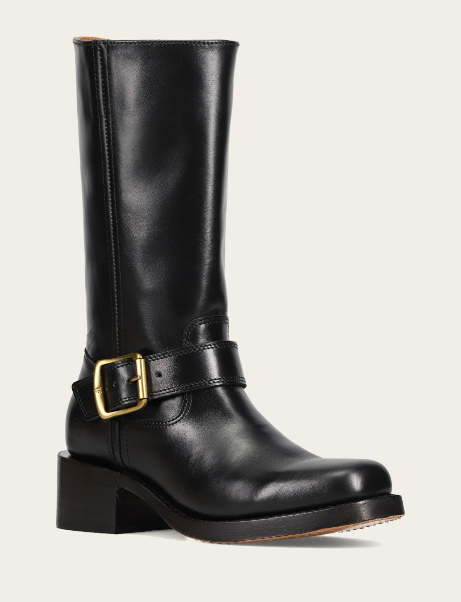 Frye Women's Black Campus Buckle Boot / Black