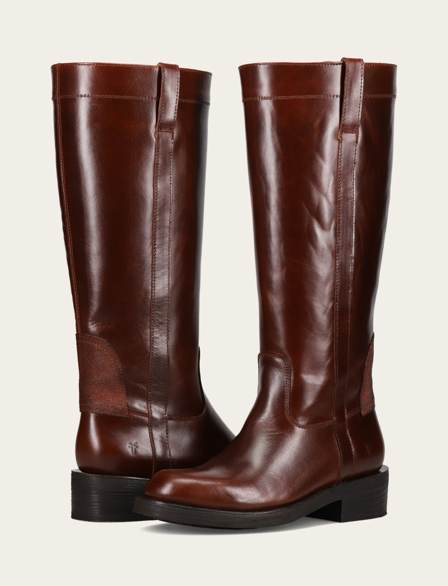 Frye Viv Riding Boot / Redwood