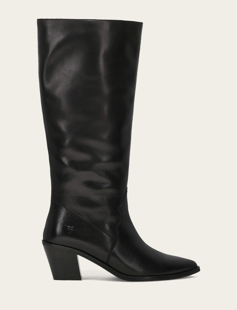 Frye Women's Black Sara Slouchy Boot / Black