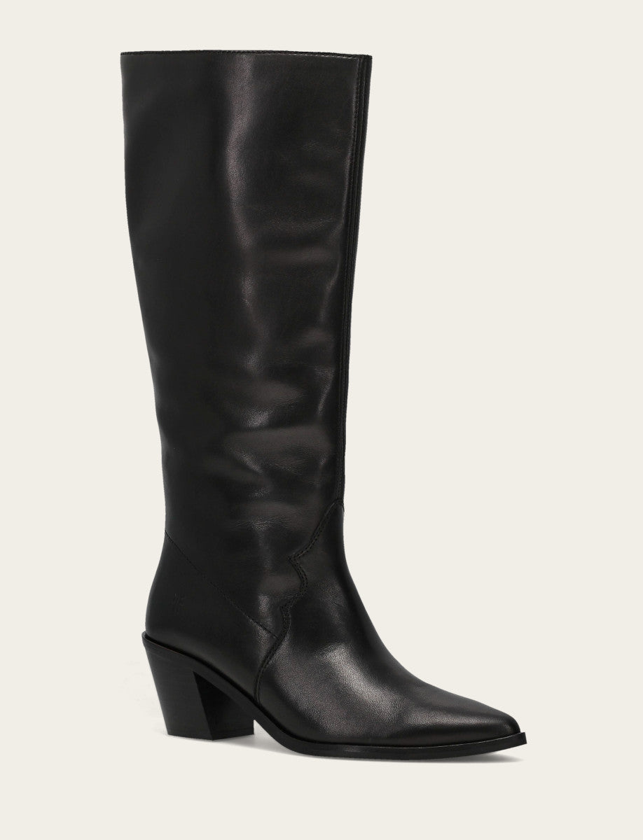 Frye Women's Black Sara Slouchy Boot / Black