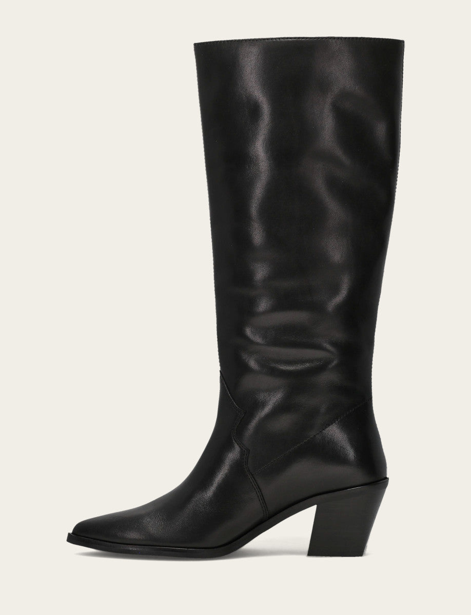 Frye Women's Black Sara Slouchy Boot / Black