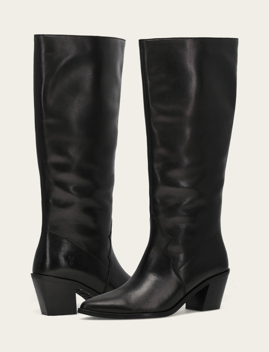 Frye Women's Black Sara Slouchy Boot / Black