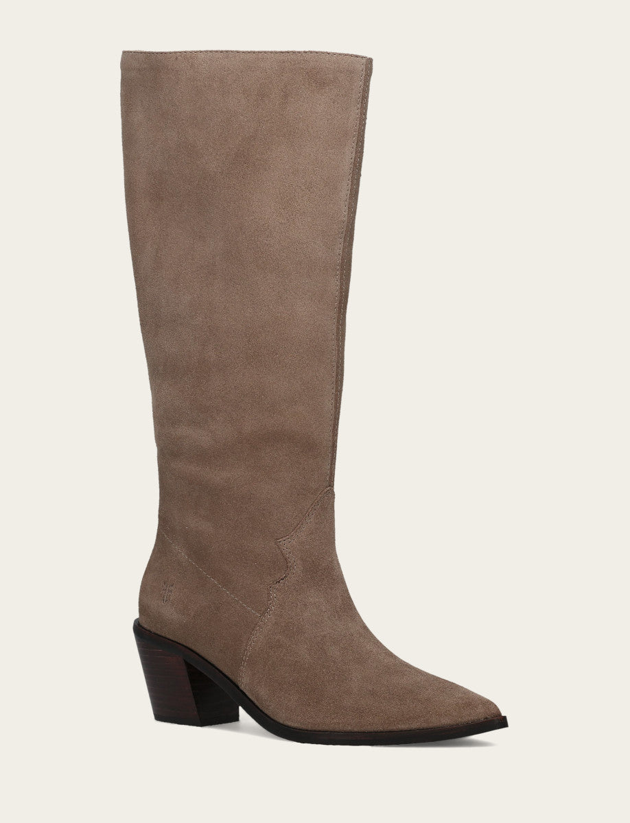 Frye Women's Dark Taupe Sara Slouchy Boot / Dark Taupe