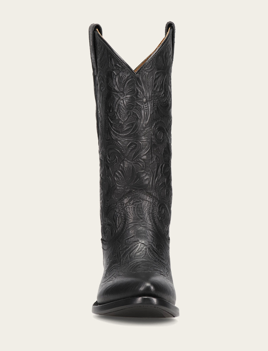Frye Billy Pull On Boot / Black Floral