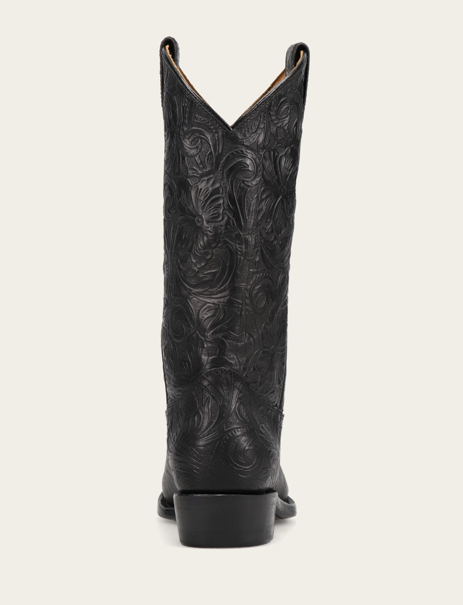 Frye Billy Pull On Boot / Black Floral
