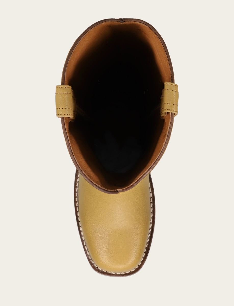 Frye Women's Banana Campus Deco Stitch Boot / Banana