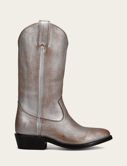 Frye Women's Silver Billy Pull On Boot / Silver