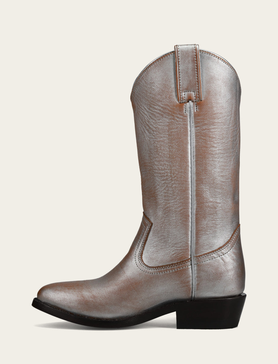 Frye Women's Silver Billy Pull On Boot / Silver