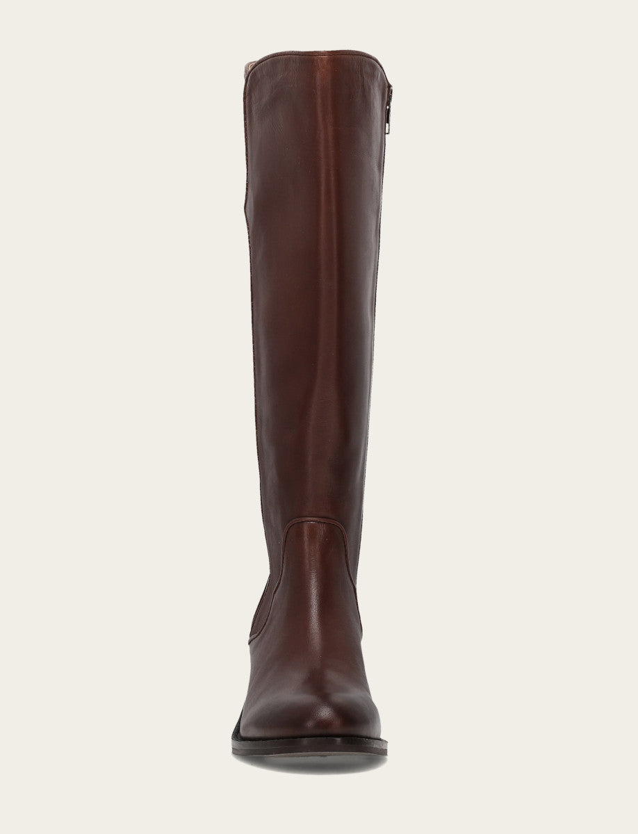 Frye Women's Saddle Carson 2 Piping Tall Boot / Saddle