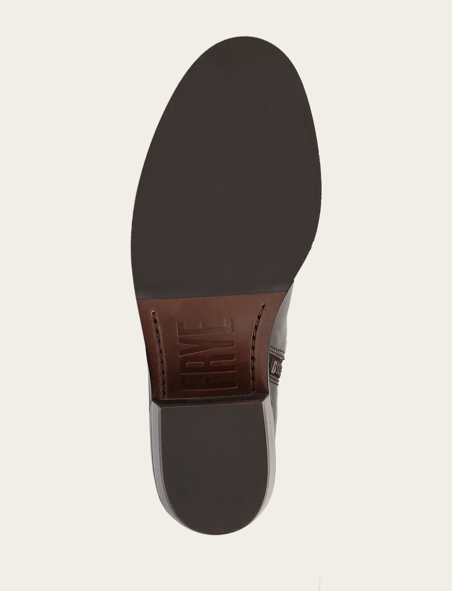 Frye Women's Dark Brown Carson 2 Piping Tall Boot / Dark Brown