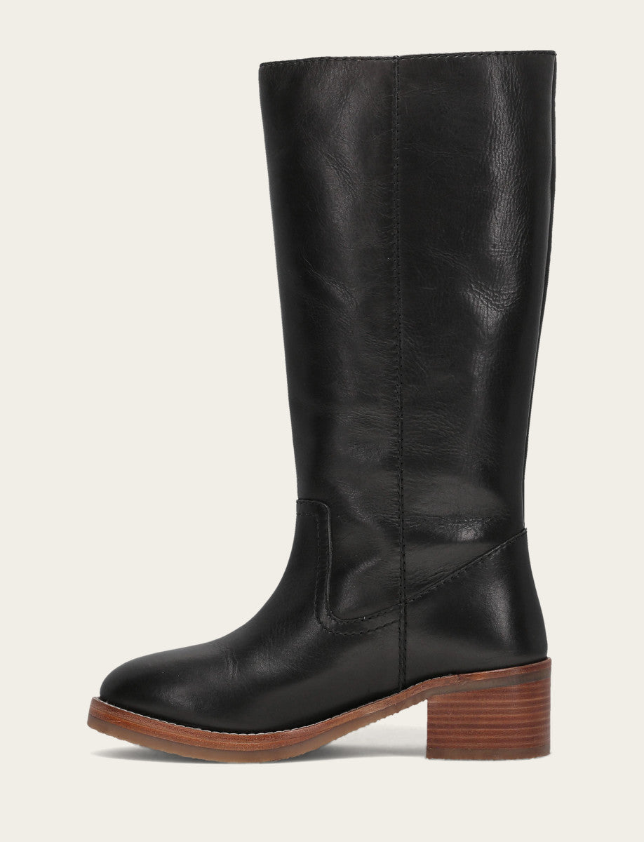 Frye Women's Black Andrea 14R Boot / Black