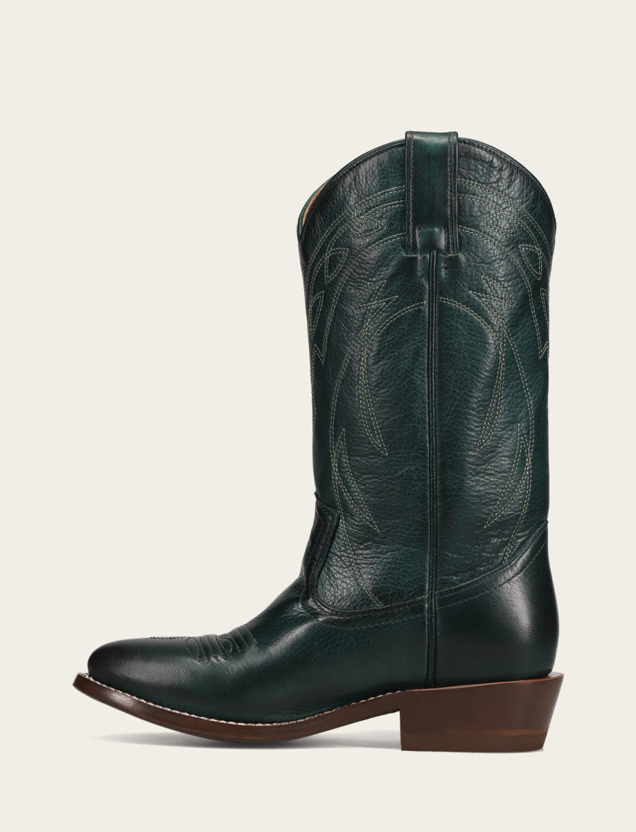Frye Women's Pine Billy Pull On Deco Stitch Boot / Pine