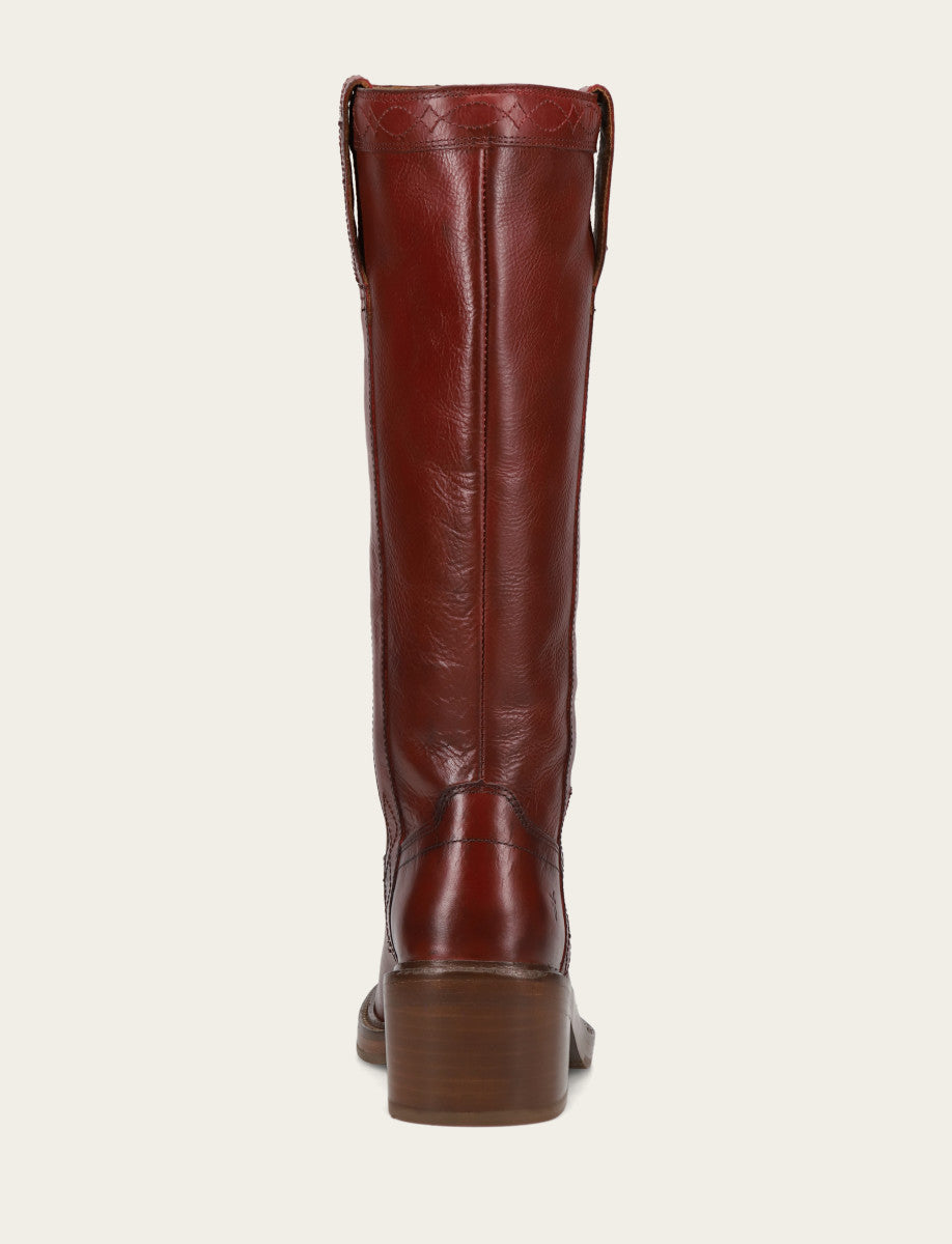 Frye Women's Merlot Kate Pull On Wide Calf Boot / Merlot
