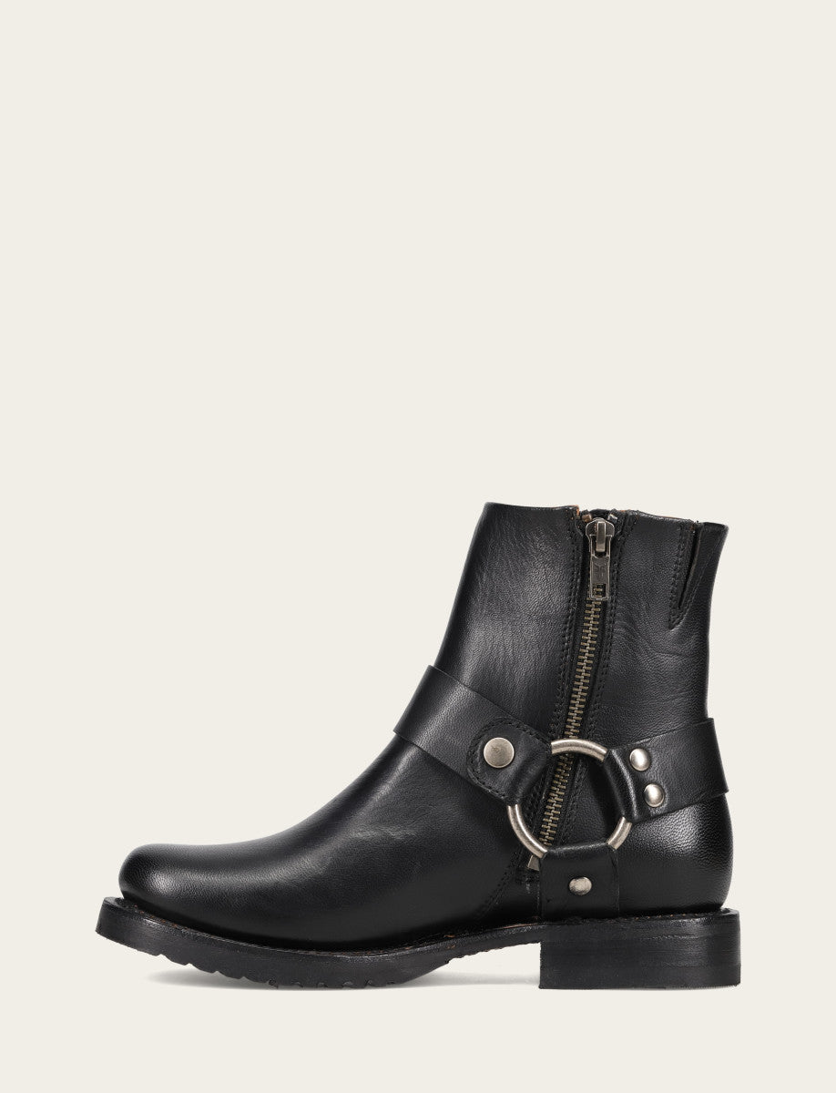 Frye Women's Black Veronica Flex Harness Booties / Black