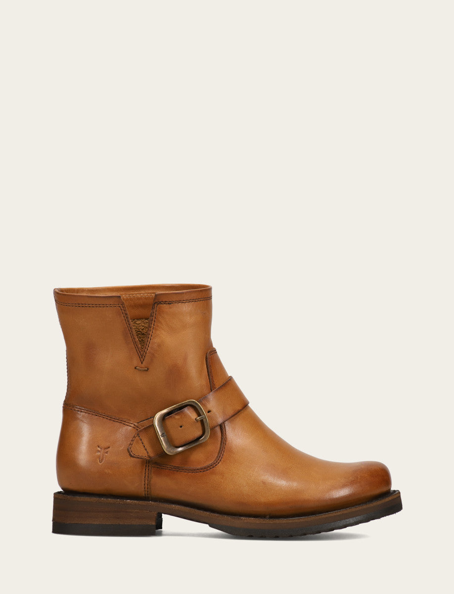 Frye Women's Caramel Veronica Flex Bootie Booties / Caramel