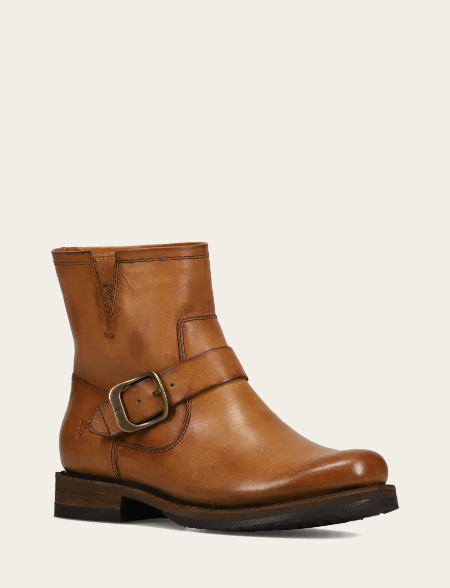 Frye Women's Caramel Veronica Flex Bootie Booties / Caramel