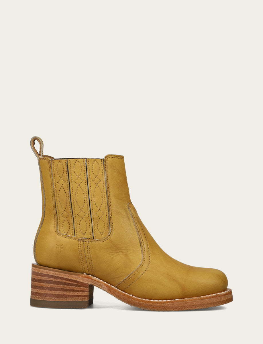 Frye Women's Banana Campus Chelsea Booties / Banana