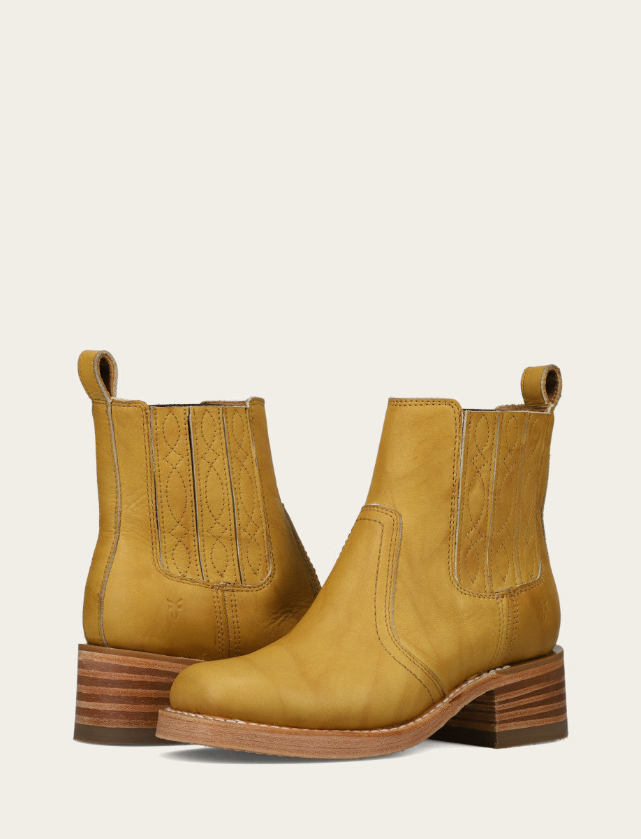 Frye Women's Banana Campus Chelsea Booties / Banana