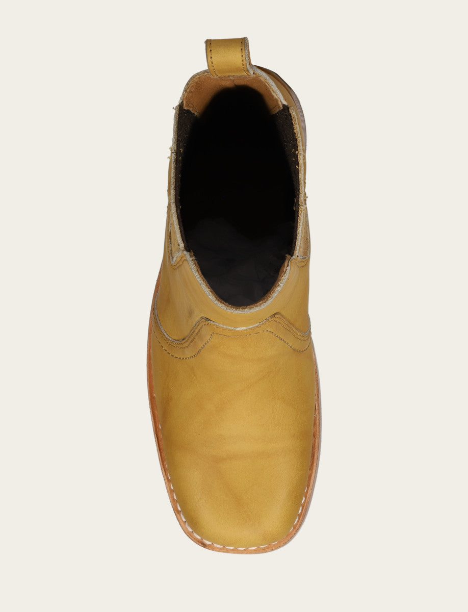 Frye Women's Banana Campus Chelsea Booties / Banana