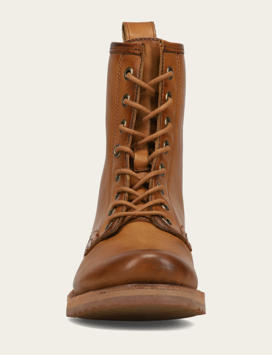 Frye Women's Caramel Veronica Flex Combat Booties / Caramel