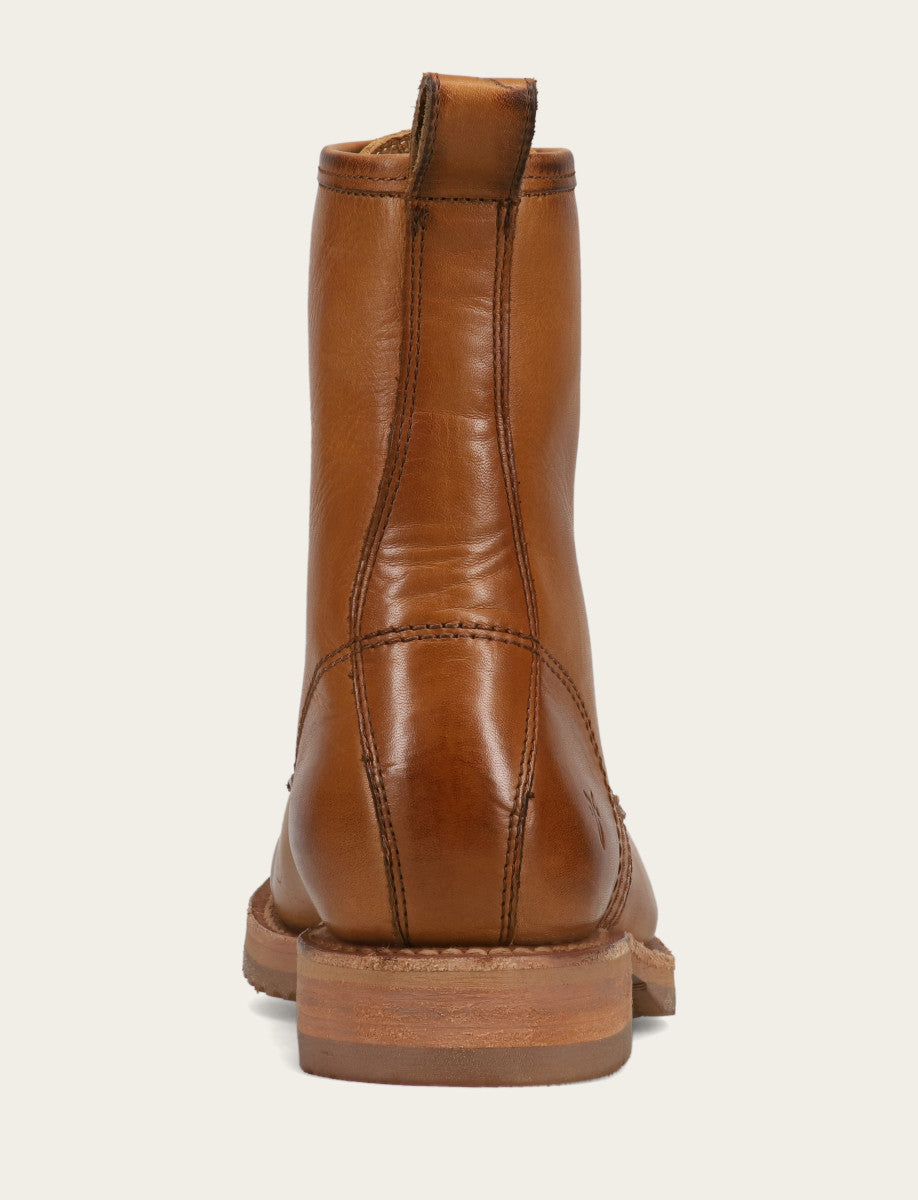Frye Women's Caramel Veronica Flex Combat Booties / Caramel