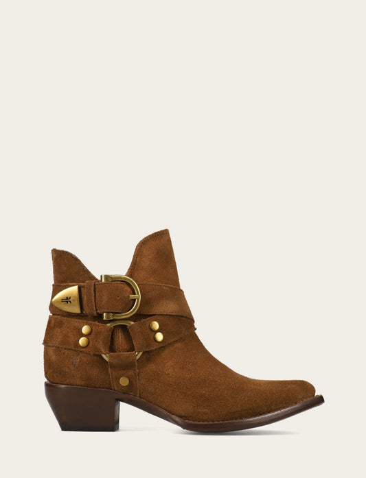 Frye Women's Bark Sacha Multi Strap Booties / Bark