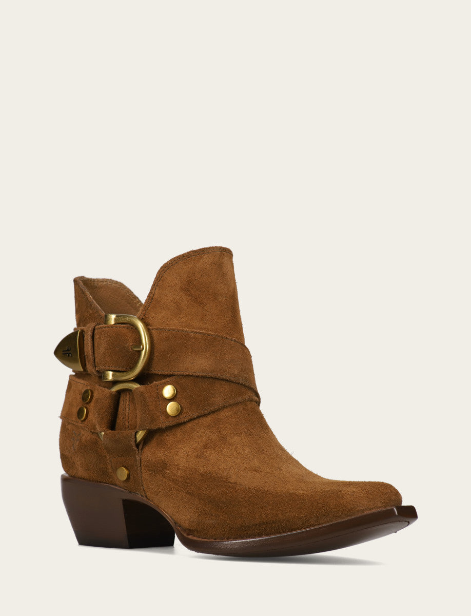 Frye Women's Bark Sacha Multi Strap Booties / Bark