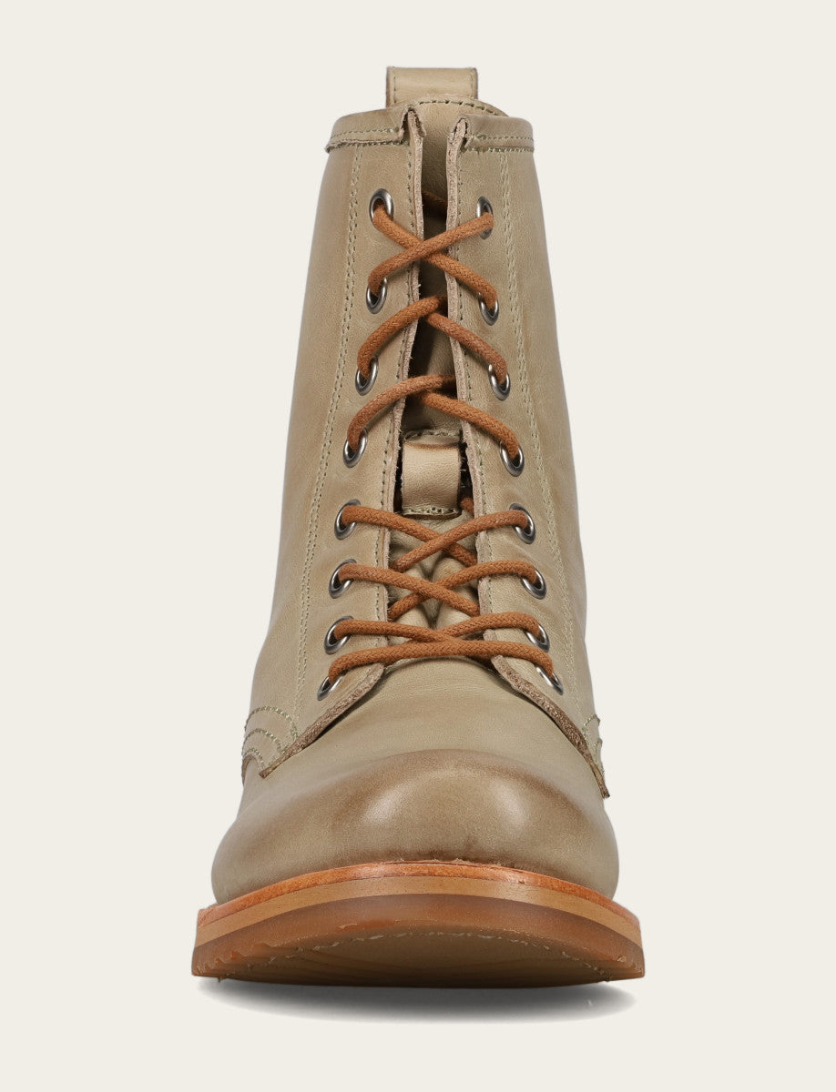 Frye Women's Eucalyptus Veronica Flex Combat Boot / Eucalyptus