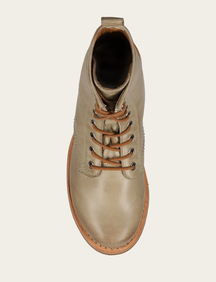Frye Women's Eucalyptus Veronica Flex Combat Boot / Eucalyptus
