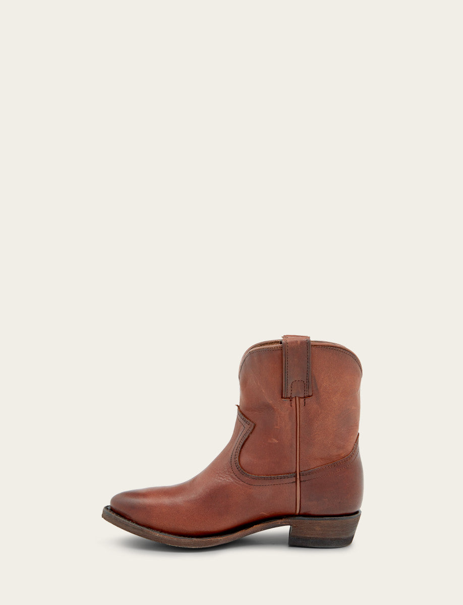 Frye Women's Cognac Billy Short Booties / Cognac