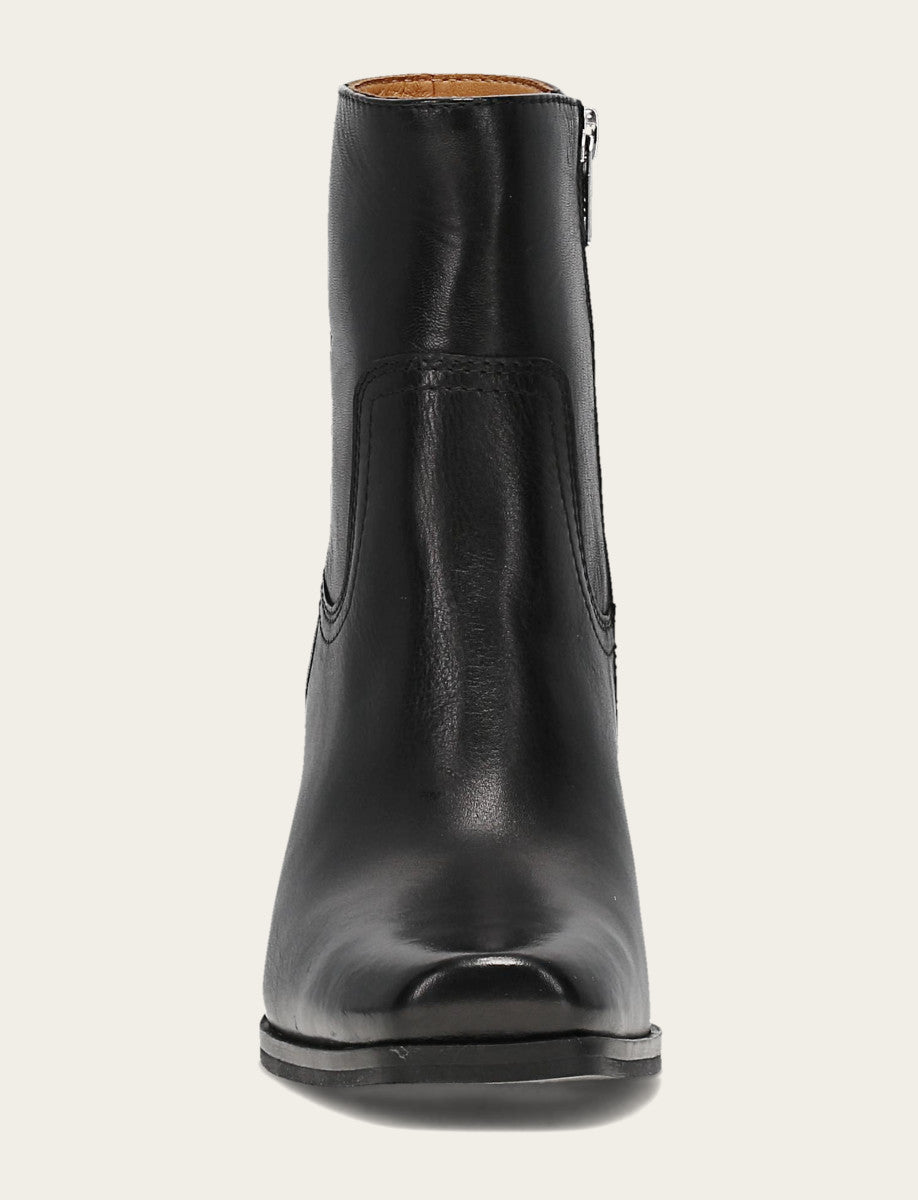 Frye Women's Black Shiloh Zip Booties / Black
