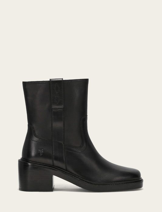 Frye Women's Black Kate Short Inside Zip Boot / Black